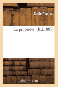 bokomslag La Propriete
