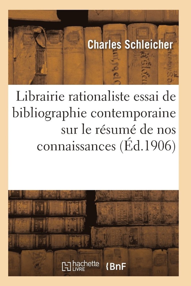 Librairie Rationaliste 1