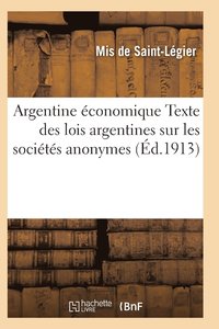 bokomslag Argentine Économique