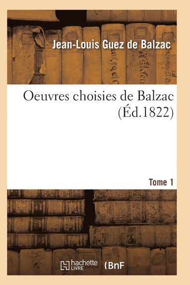 bokomslag Oeuvres Choisies de Balzac T03