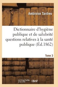bokomslag Dictionnaire Hygiene Publique Et de Salubrite Toutes Les Questions Relatives A La Sante Publique T03