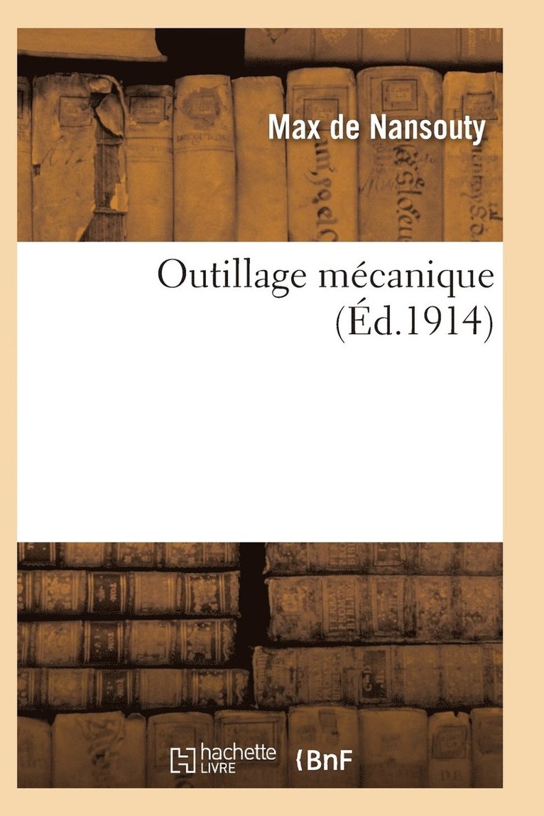 Outillage Mecanique 1