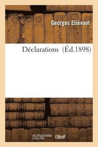 bokomslag Declarations