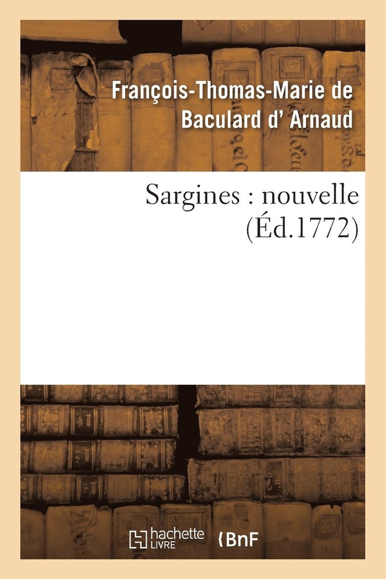 Sargines: Nouvelle 1