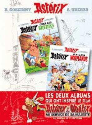 bokomslag Asterix chez les Bretons/Asterix chez les Normands (album double)