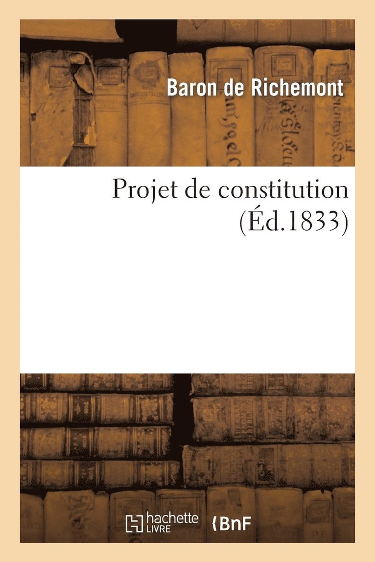 Projet de Constitution 1