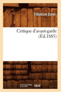 bokomslag Critique d'Avant-Garde (d.1885)
