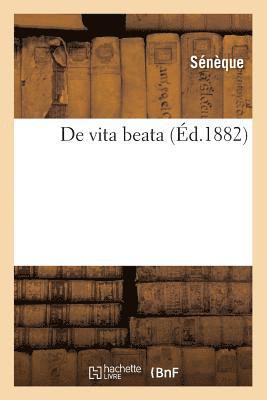 bokomslag de Vita Beata (d.1882)