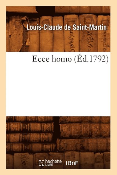 bokomslag Ecce Homo (Éd.1792)