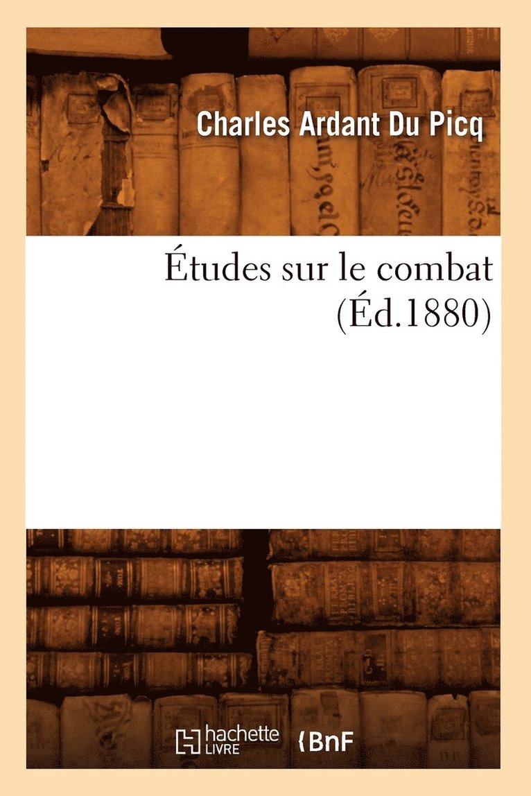 tudes Sur Le Combat (d.1880) 1