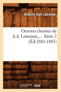 bokomslag Oeuvres Choisies de A.-J. Letronne. Srie 2 (d.1881-1885)