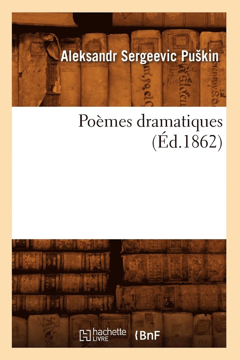 Poèmes Dramatiques (Éd.1862)