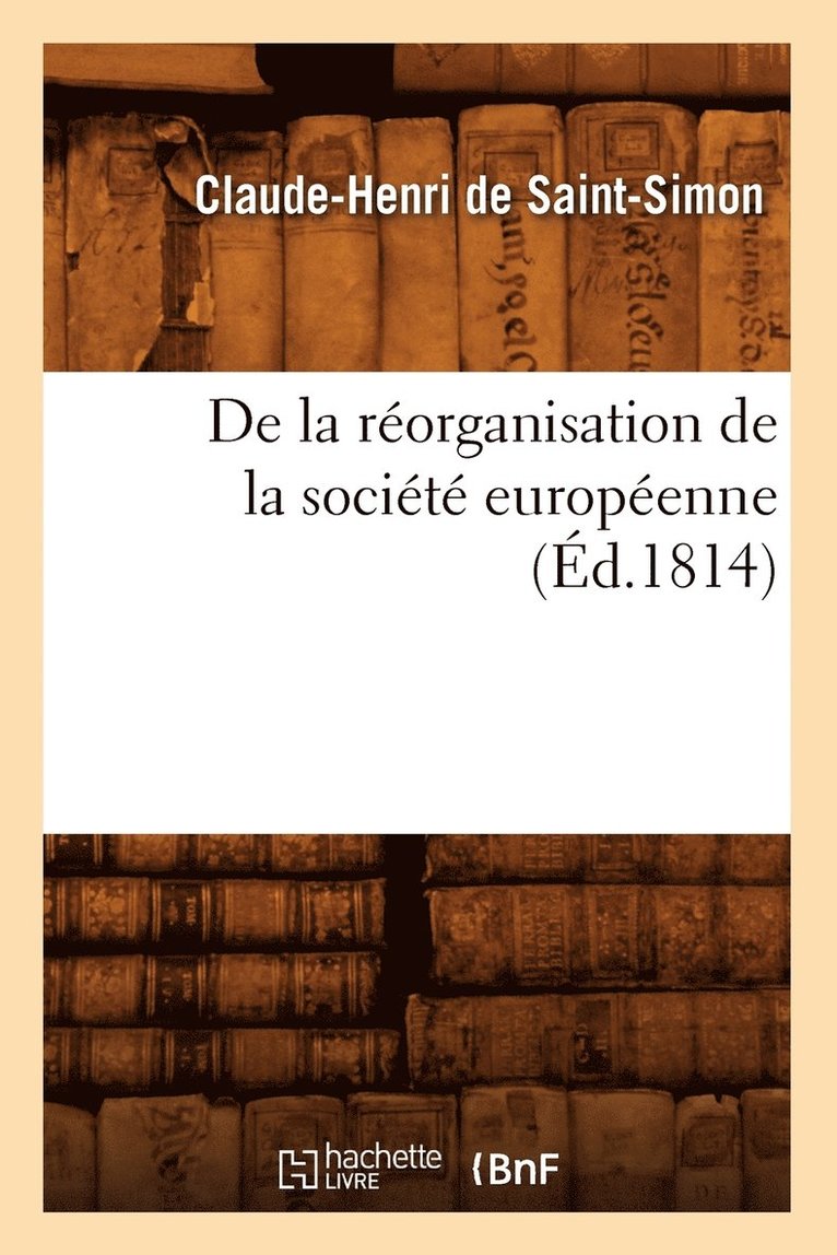 de la Réorganisation de la Société Européenne, (Éd.1814)