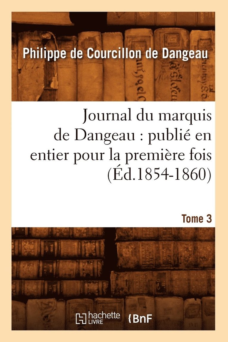 Journal du marquis de Dangeau