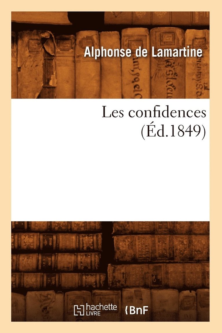 Les Confidences (Éd.1849)