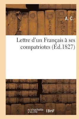 Lettre d'Un Francais A Ses Compatriotes 1