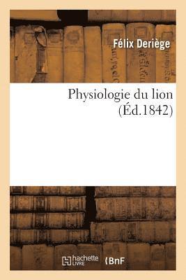Physiologie Du Lion 1