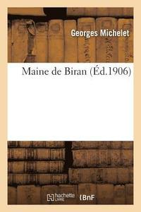 bokomslag Maine de Biran