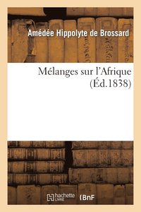 bokomslag Mlanges Sur l'Afrique