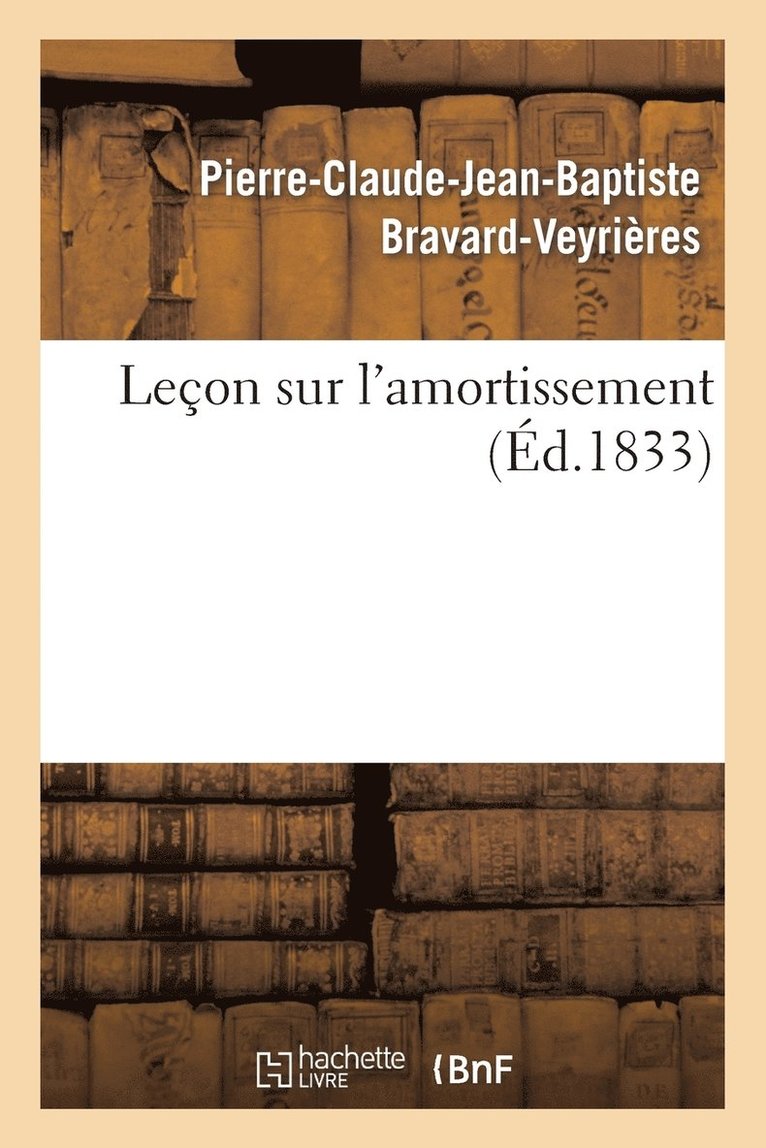 Leon Sur l'Amortissement 1