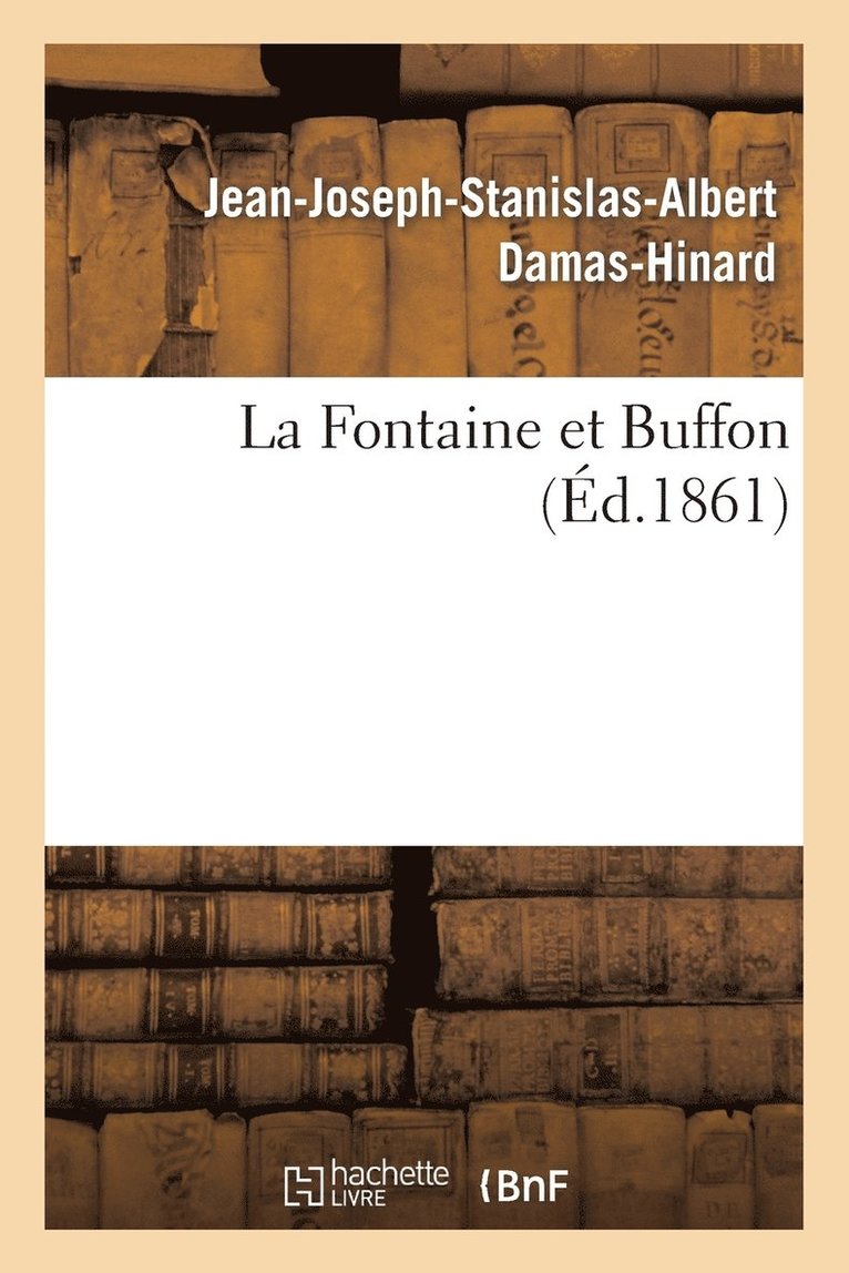 La Fontaine Et Buffon 1