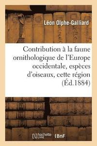 bokomslag Contribution A La Faune Ornithologique de l'Europe Occidentale, Recueil Comprenant Tome 5