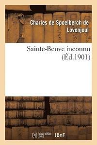 bokomslag Sainte-Beuve Inconnu