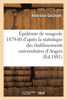 pidmie de Rougeole Observe En 1879-1880 d'Aprs La Statistique 1