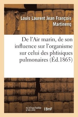 bokomslag de l'Air Marin, de Son Influence Sur l'Organisme En Général