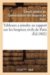 bokomslag Tableaux a Joindre Au Rapport Sur Les Hospices Civils de Paris