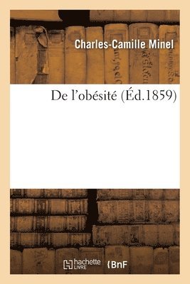 bokomslag de l'Obesite