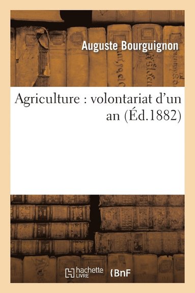 bokomslag Agriculture: Volontariat d'Un an