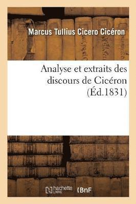 bokomslag Analyse Et Extraits Des Discours de Cicron