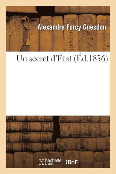 bokomslag Un Secret d'État