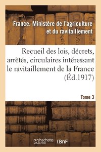 bokomslag Recueil Des Lois, Dcrets, Arrts, Circulaires, Rapports. T. 3, 1er Avril Au 1er Septembre 1918