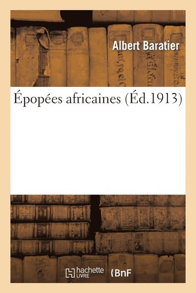 bokomslag Épopées Africaines