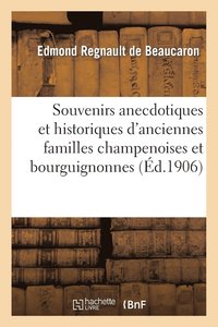 bokomslag Donations Et Fondations d'Anciennes Familles Champenoises Et Bourguignonnes: 1175-1907