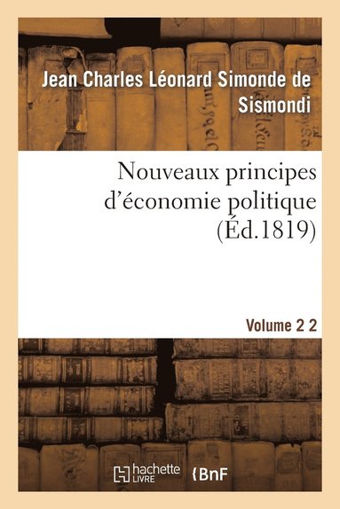 bokomslag Nouveaux Principes d'conomie Politique V2