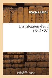 bokomslag Distributions d'Eau