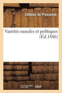 bokomslag Varietes Morales Et Politiques