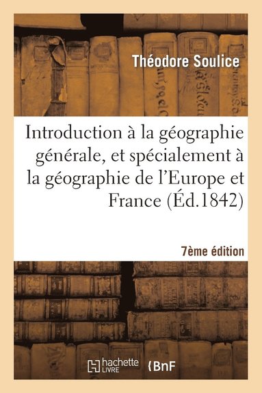 bokomslag Introduction À La Géographie Générale 7e Édition
