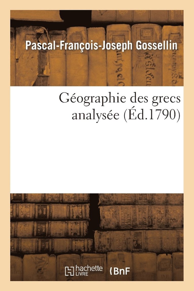 Géographie Des Grecs Analysée