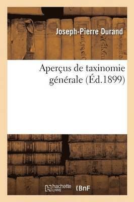 Aperus de Taxinomie Gnrale 1