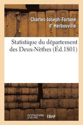 bokomslag Statistique Du Département Des Deux-Nèthes