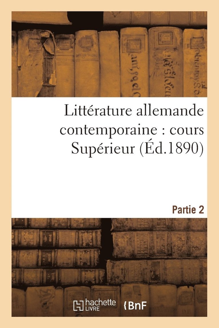 E Lang, E. Lang, LANG-E - Littérature Allemande Contemporaine: Cours Supérieur Partie 2, Häftad