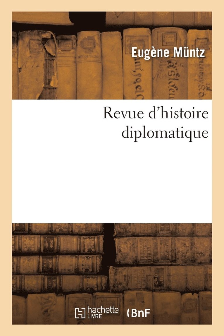 Revue d'Histoire Diplomatique 1