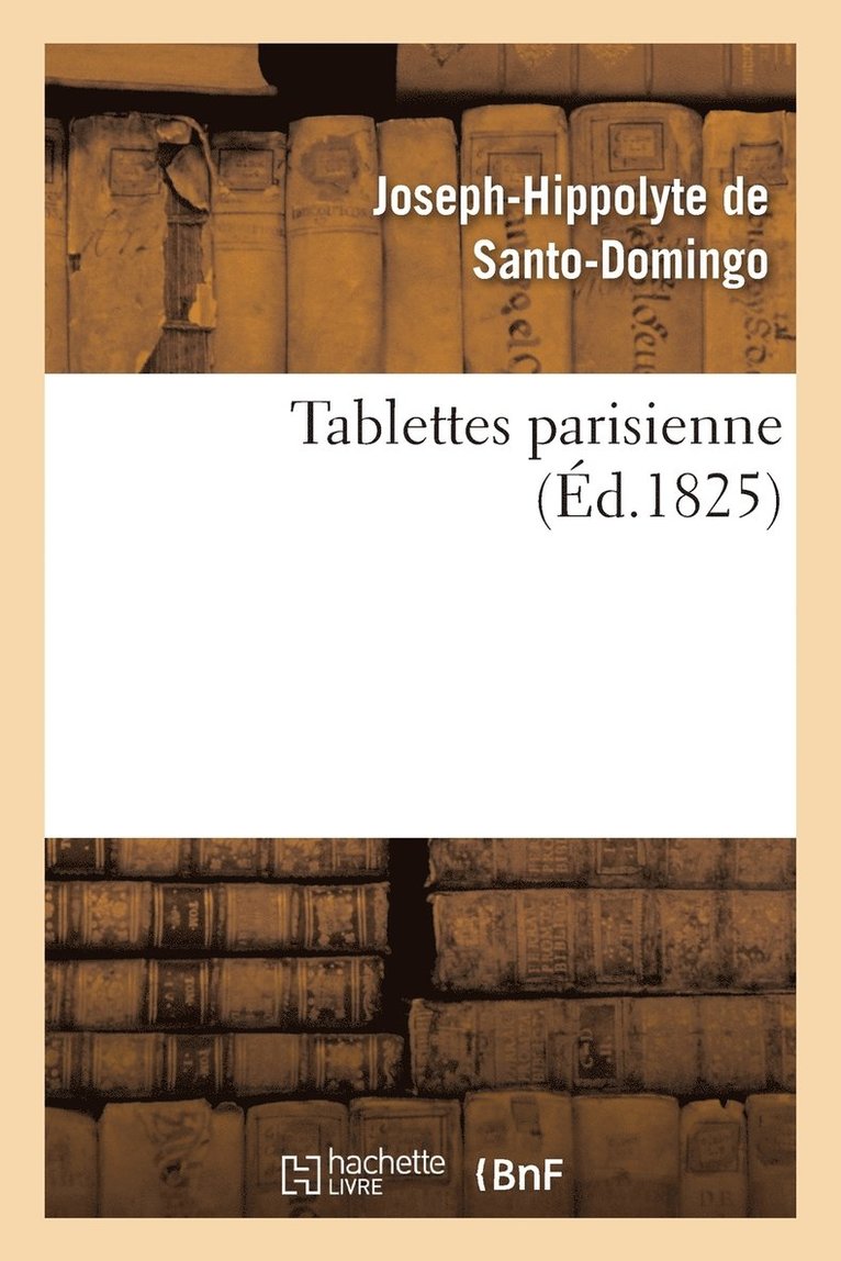 Tablettes Parisienne 1