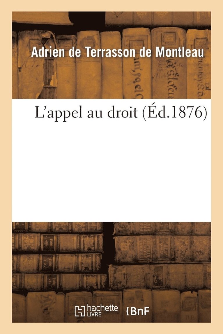 L'Appel Au Droit 1