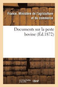 bokomslag Documents Sur La Peste Bovine