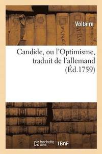 bokomslag Candide, Ou l'Optimisme